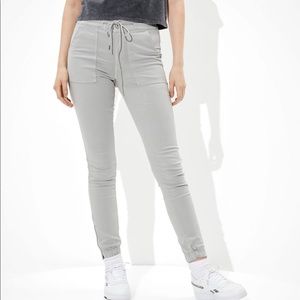 American Eagle grey joggers